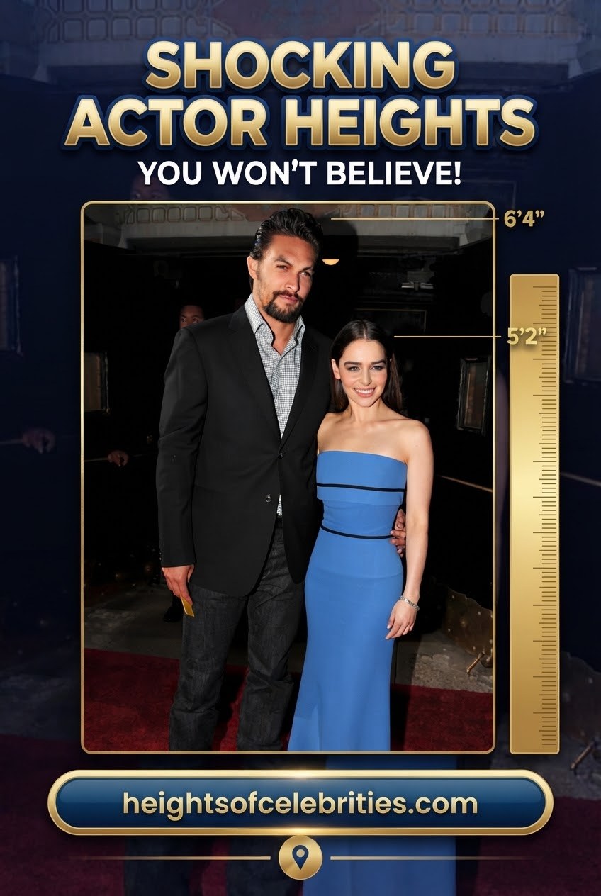 Shocking Actor Heights You Won't Believe