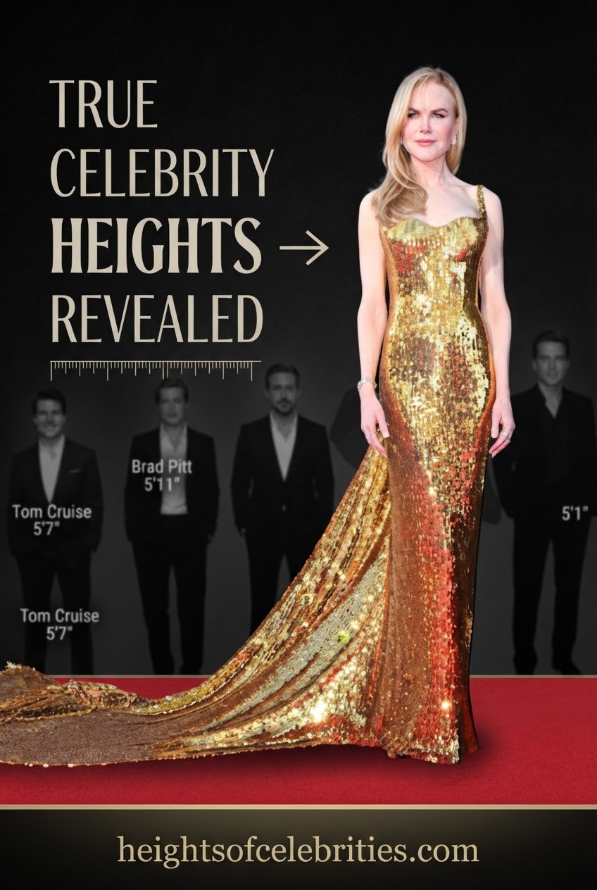 True Celebrity Heights Revealed