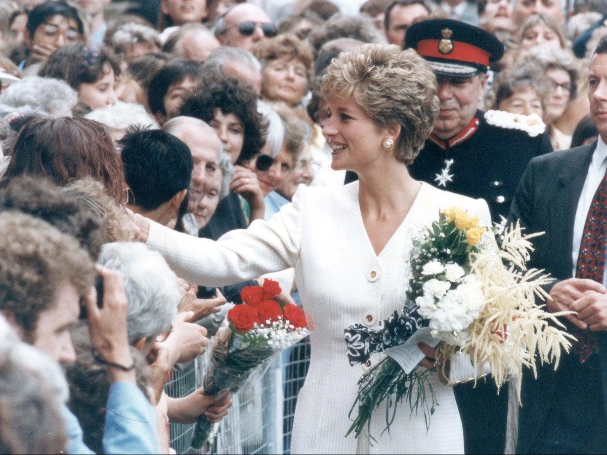 Princess Diana public appearance