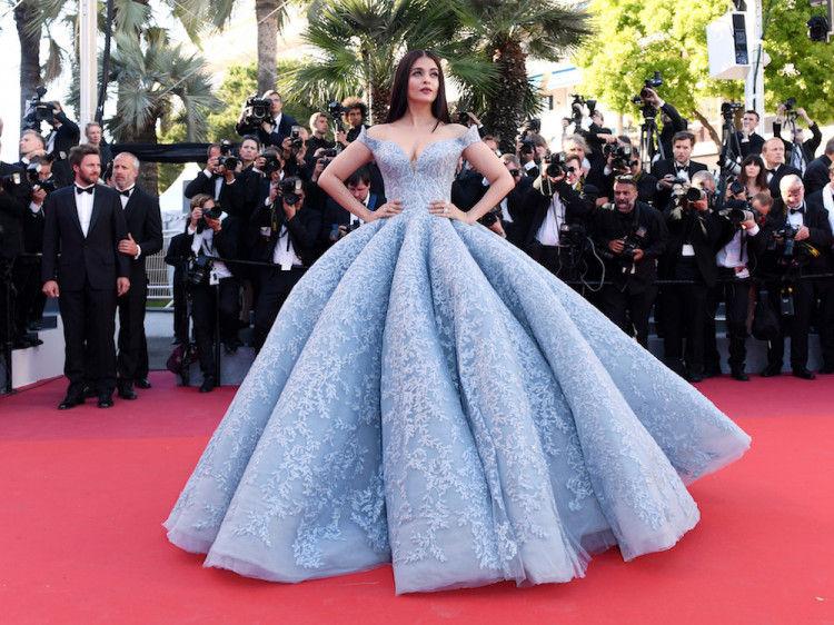 Princess style Cannes ball gown