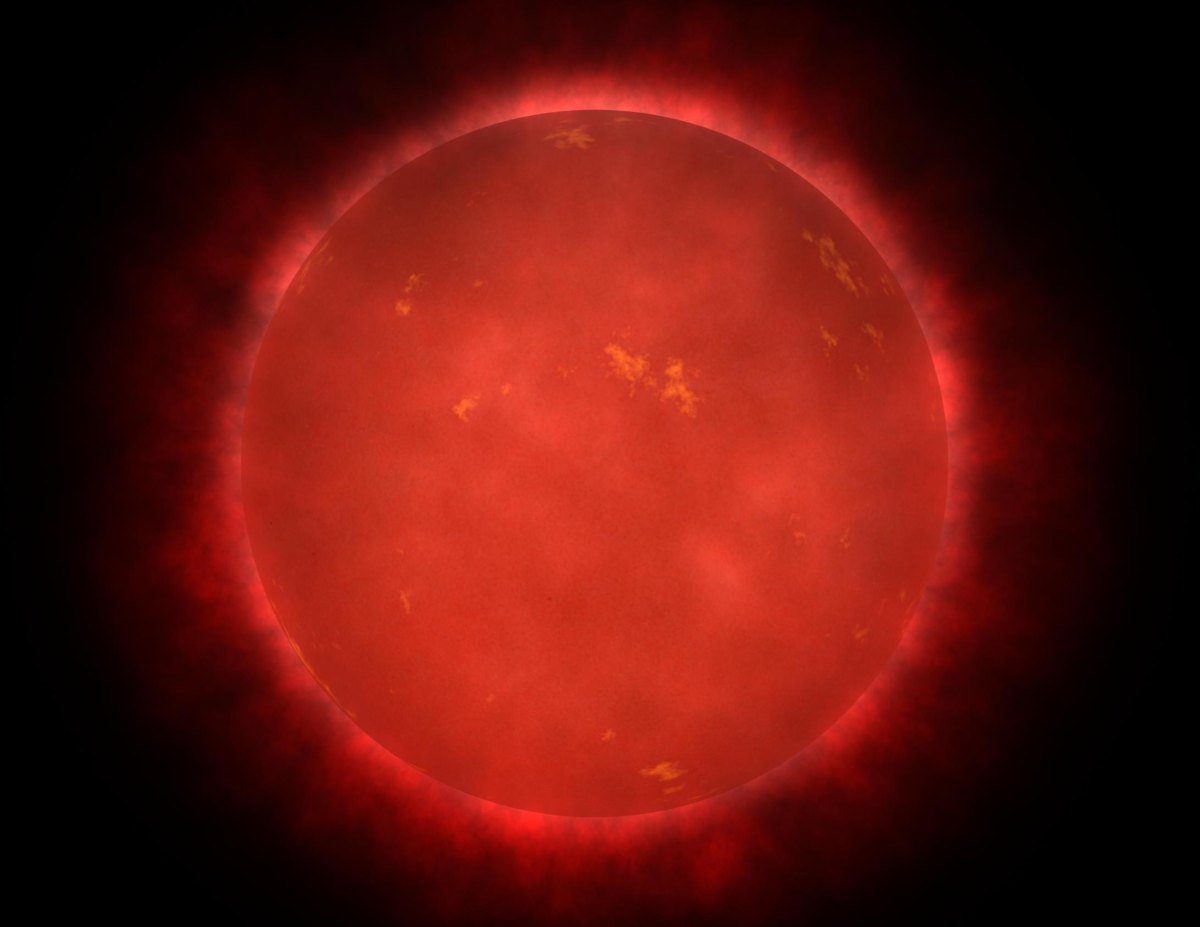 Proxima Centauri red dwarf star