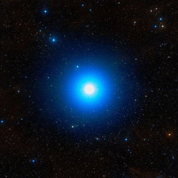 Rigel blue supergiant