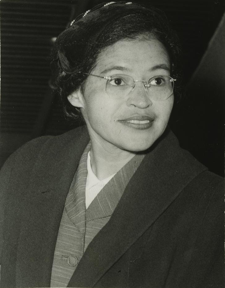Rosa Parks historical portrait