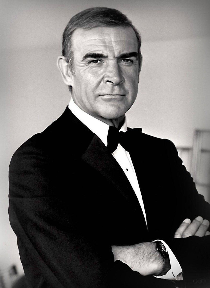 Sean Connery James Bond portrait