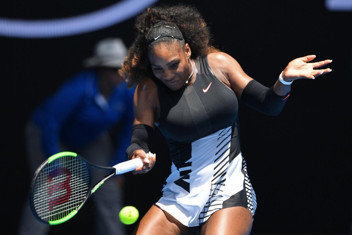 Serena Williams tennis match