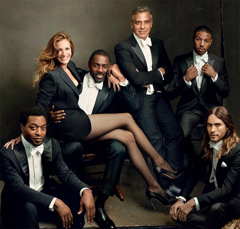 Celebrities across generations