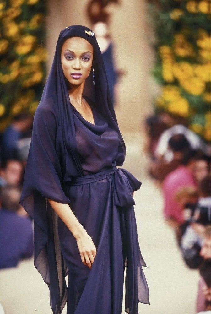 Tyra Banks fashion portrait