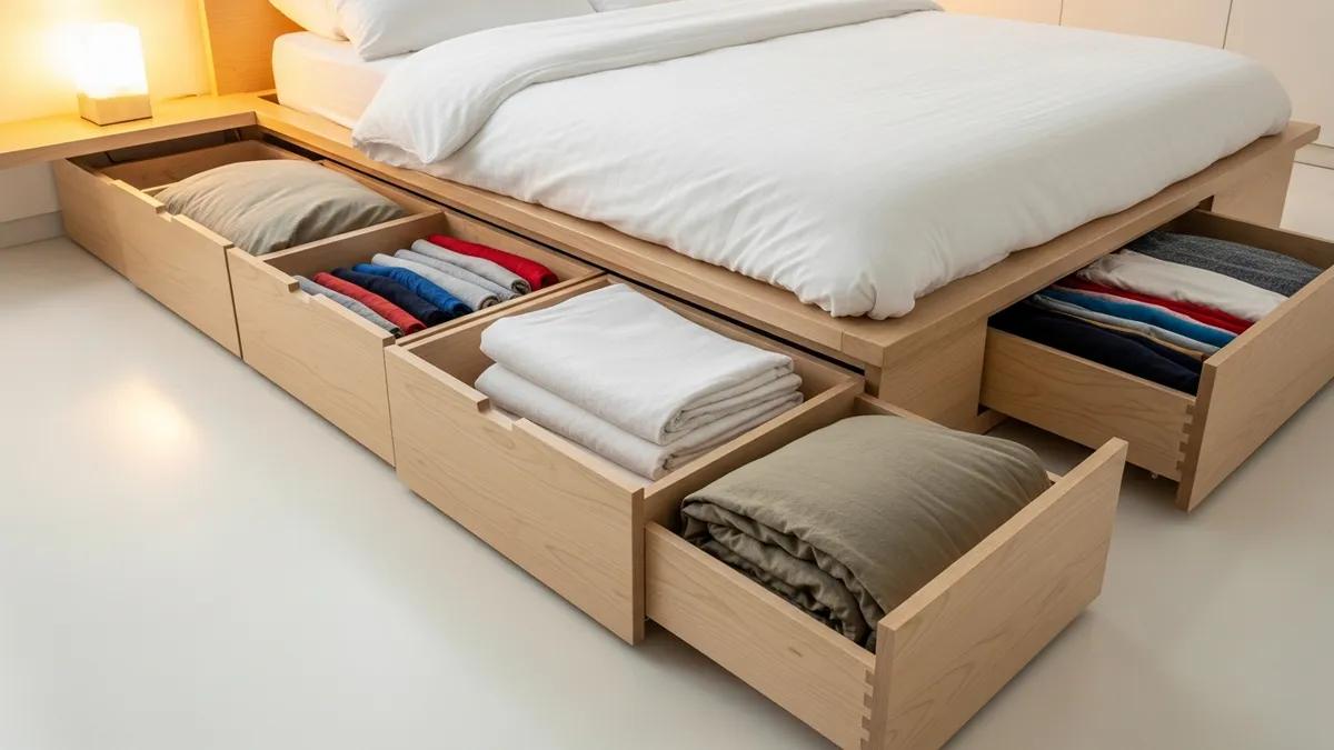 Under bed storage drawers