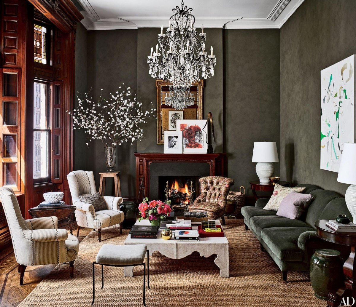 Vintage celebrity home decor style