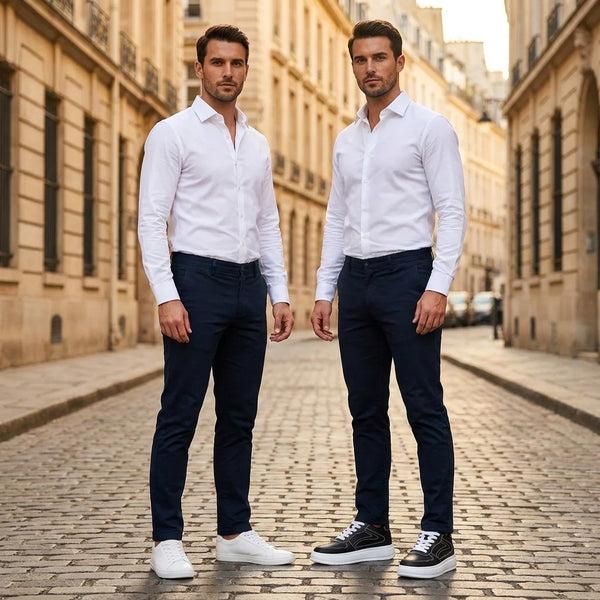 Shoe Tricks to Appear Taller With Smart Styling
